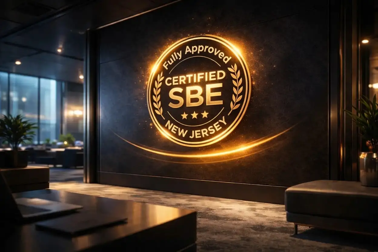 NJ Small Business Enterprise certified