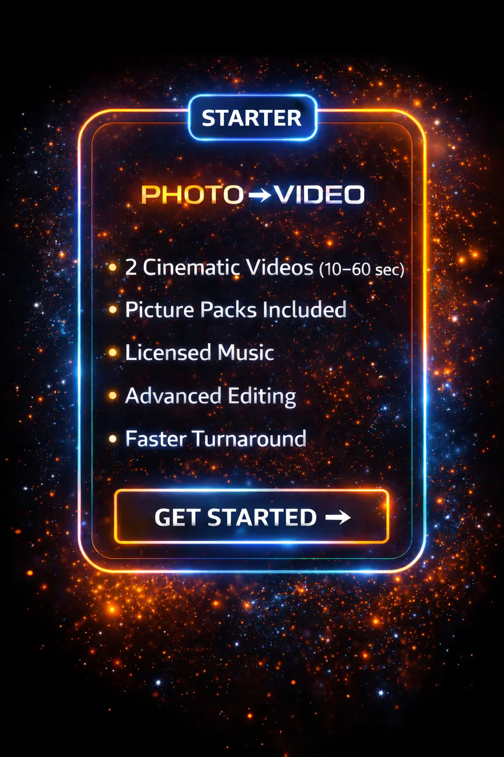 Starter pricing preview